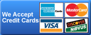 Locksmith Rockledge accepts all major credit cards